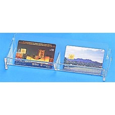 2 Tier Acrylic Card Rack
