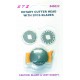 Rotary Cutter Head with 2pcs Blades for 46023