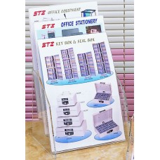 3 Tier Acrylic A4 Leaflet Holder